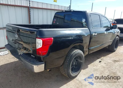 2017 Nissan Titan Sv из США, поврежденный, VIN 1N6AA1EK9HN510537